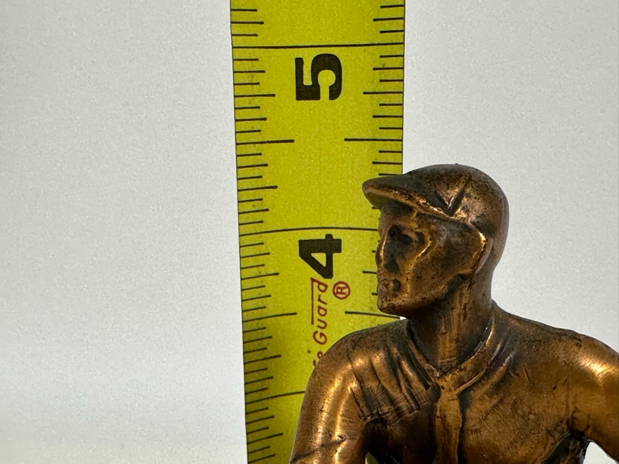 Vintage Metal National Baseball Museum And Hall Of Fame Cooperstown, NY Figurine 4.75W X 4.5H [Photo 11]