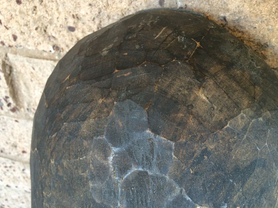 Vintage Hand Carved African Mask Ivory Coast [Photo 5]