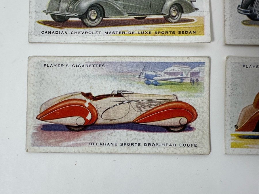 24 Vintage Player's Cigarettes Motor Cars Cigarette Cards John Player & Sons English [Photo 10]