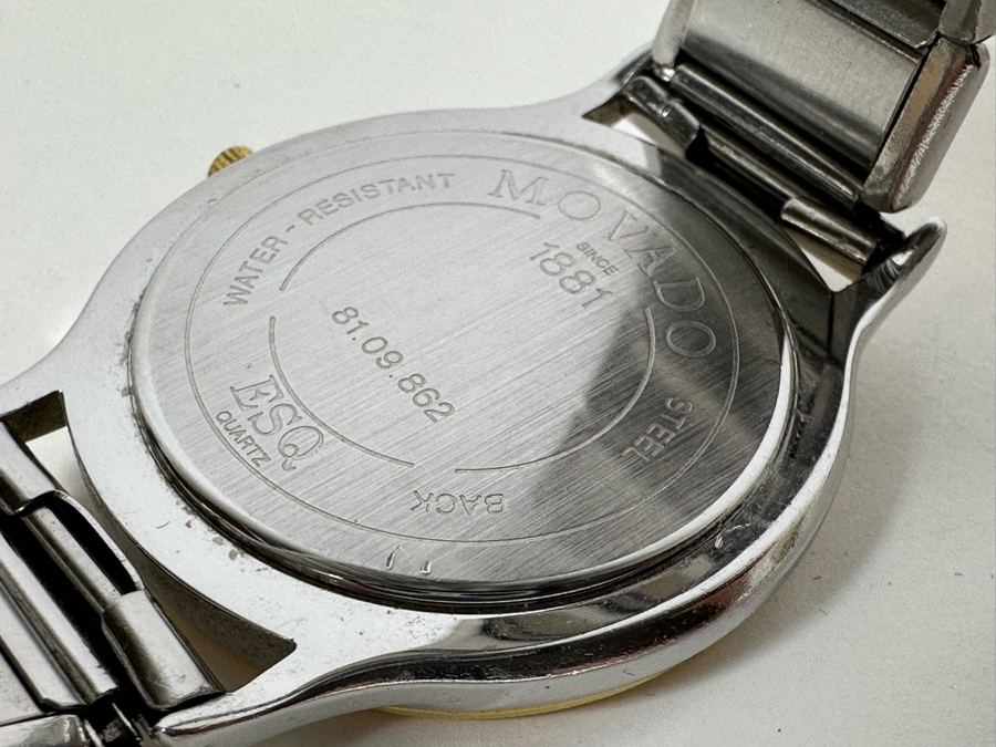 Vintage Men's Movado Wrist Watch 81.09.862 [Photo 9]