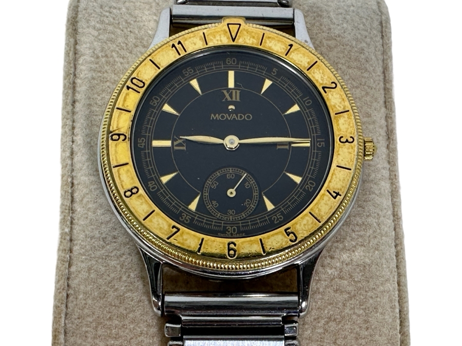 Vintage Men's Movado Wrist Watch 81.09.862