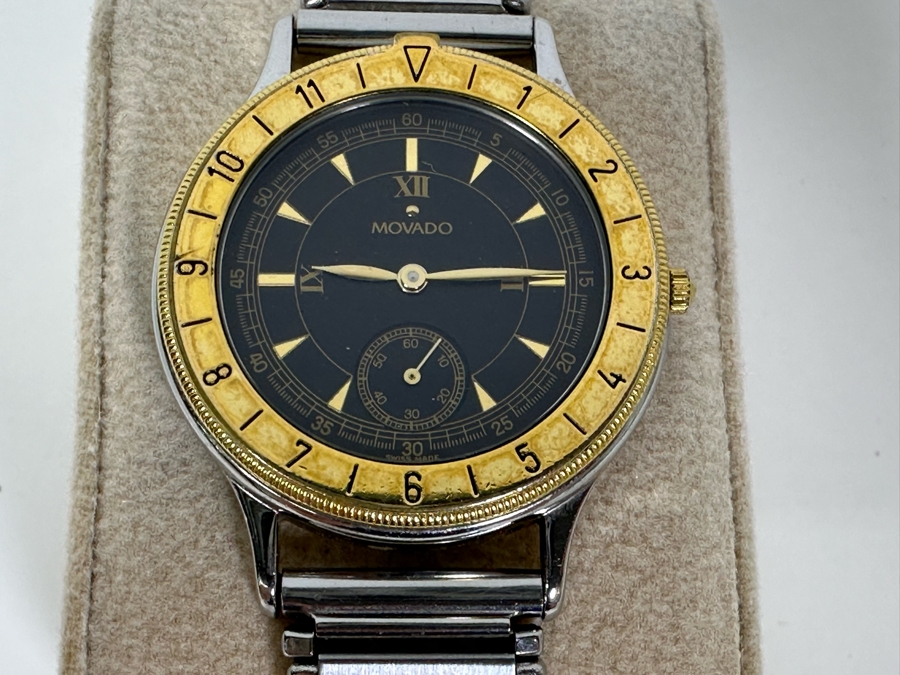 Vintage Men's Movado Wrist Watch 81.09.862 [Photo 2]
