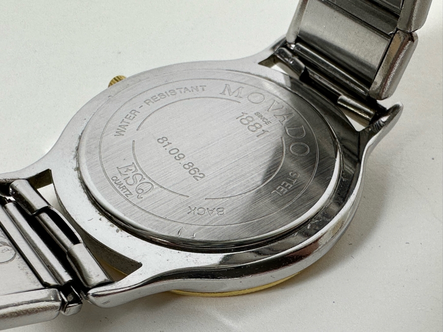 Vintage Men's Movado Wrist Watch 81.09.862 [Photo 8]