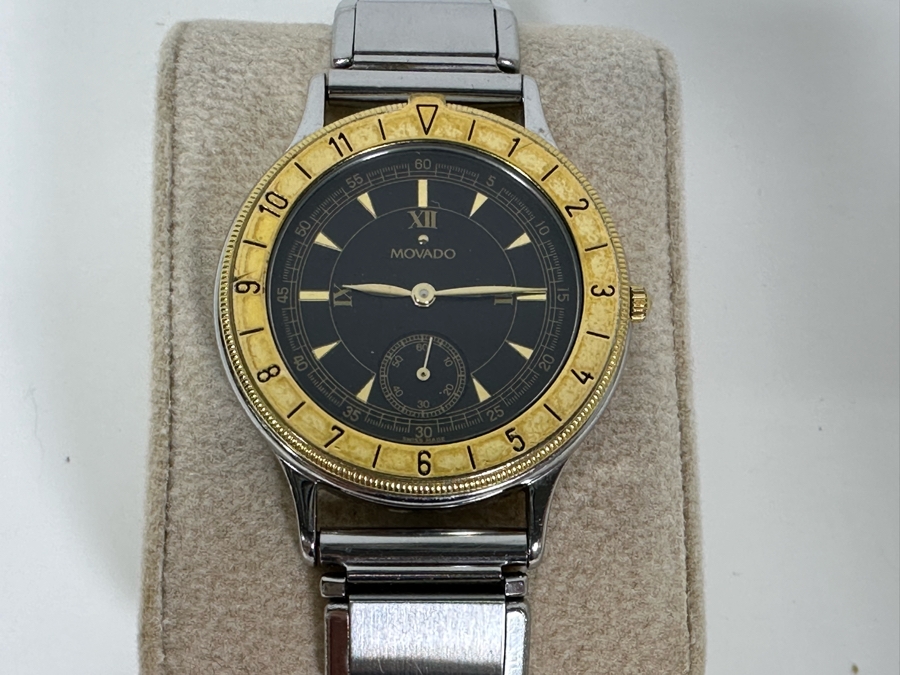 Vintage Men's Movado Wrist Watch 81.09.862 [Photo 3]
