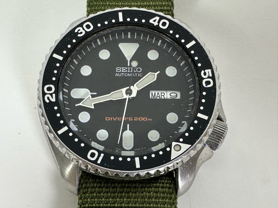 SEIKO Automatic Scuba Diver s 200m Men s Wrist Watch 7S26 0020