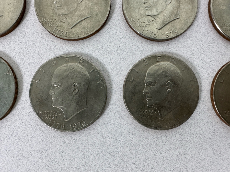 Coin Collection Featuring Susan B. Anthony Dollar Coins, Eisenhower Dollar Coins & Kenney Half Dollar Coins [Photo 10]