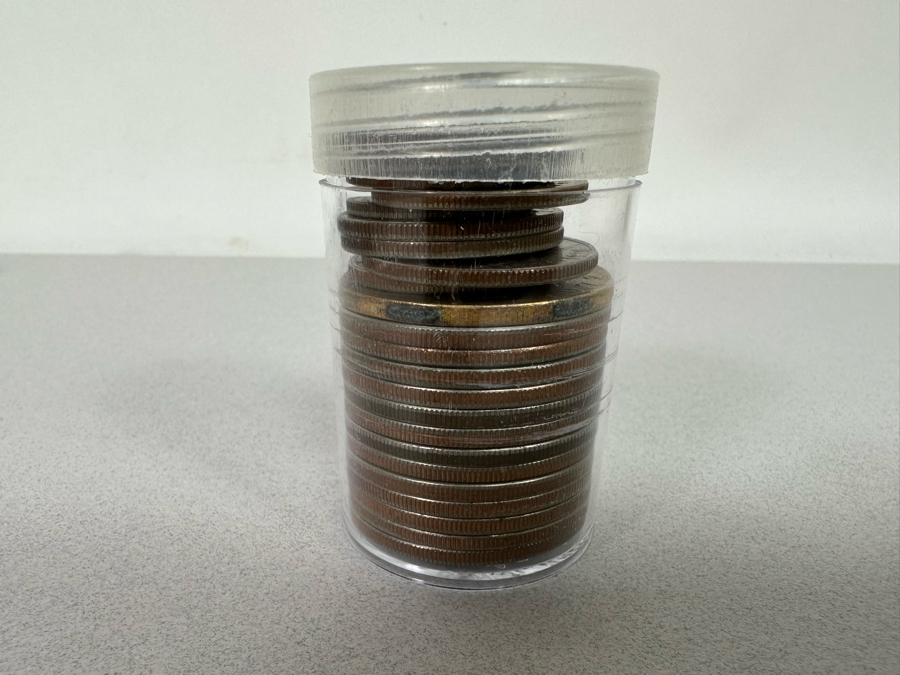 Coin Collection Featuring Susan B. Anthony Dollar Coins, Eisenhower Dollar Coins & Kenney Half Dollar Coins [Photo 14]