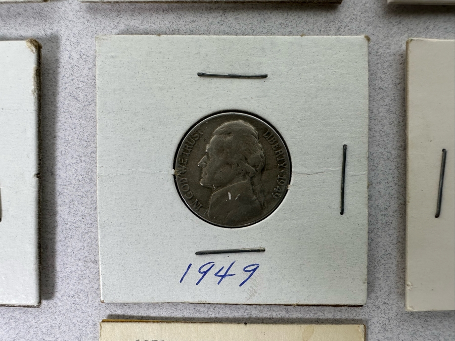 Coin Collection Featuring John F. Kennedy Half Dollars And Other US Coins [Photo 9]