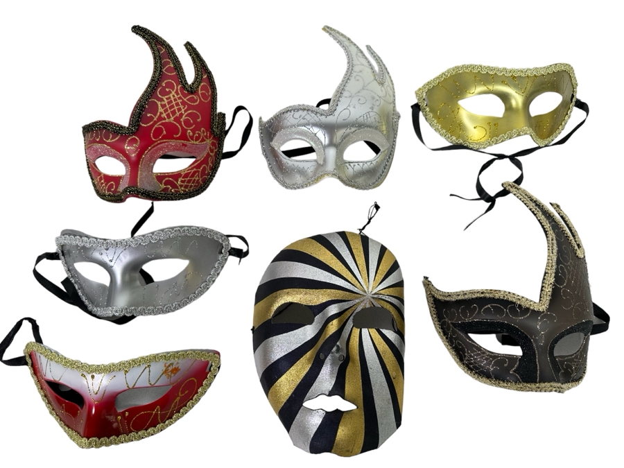 Collection Of Italian Venetian Masks