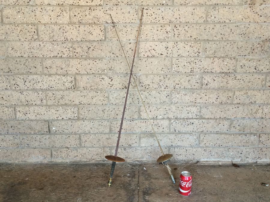 Pair of Vintage Fencing Swords [Photo 1]
