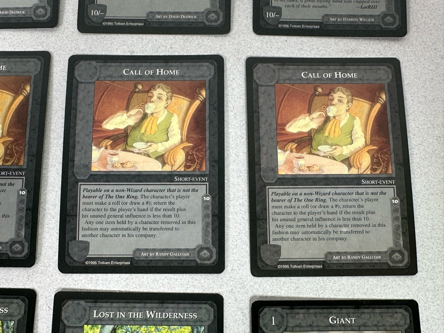Limited Edition Middle Earth The Wizards J. R. R. Tolkien Cards Plus Rulebook [Photo 9]