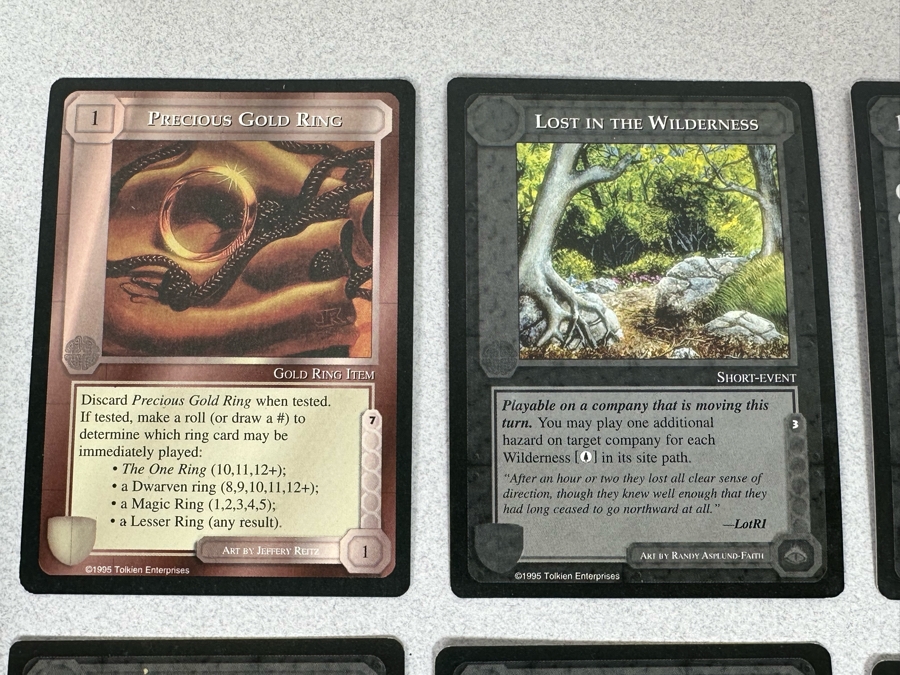 Limited Edition Middle Earth The Wizards J. R. R. Tolkien Cards Plus Rulebook [Photo 6]