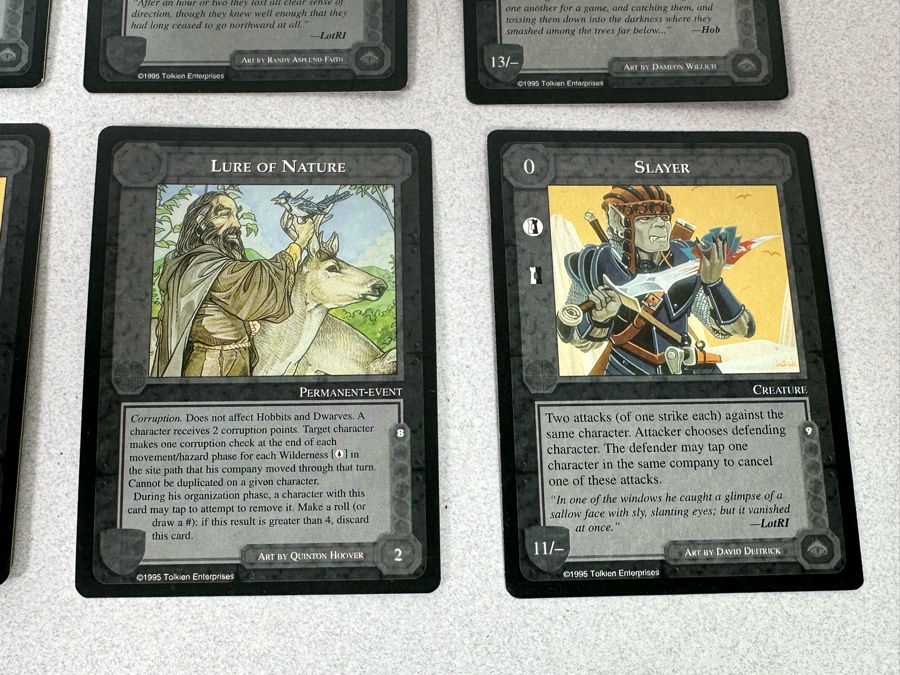 Limited Edition Middle Earth The Wizards J. R. R. Tolkien Cards Plus Rulebook [Photo 15]