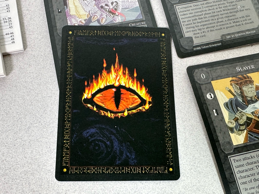 Limited Edition Middle Earth The Wizards J. R. R. Tolkien Cards Plus Rulebook [Photo 20]