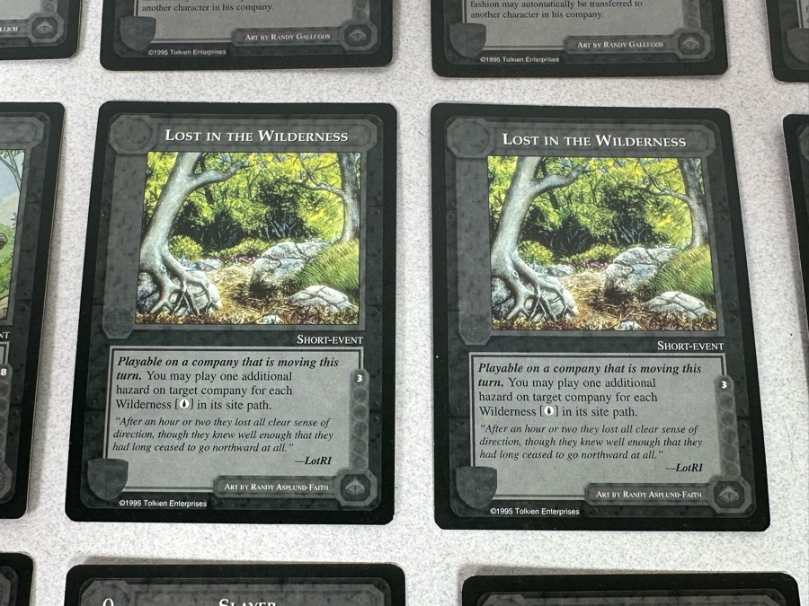 Limited Edition Middle Earth The Wizards J. R. R. Tolkien Cards Plus Rulebook [Photo 13]