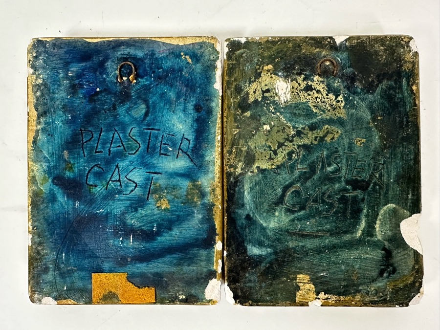 Pair Of Original Mid-Century Miniature Albert Tolf Owl Paintings Framed 3 X 4 [Photo 10]