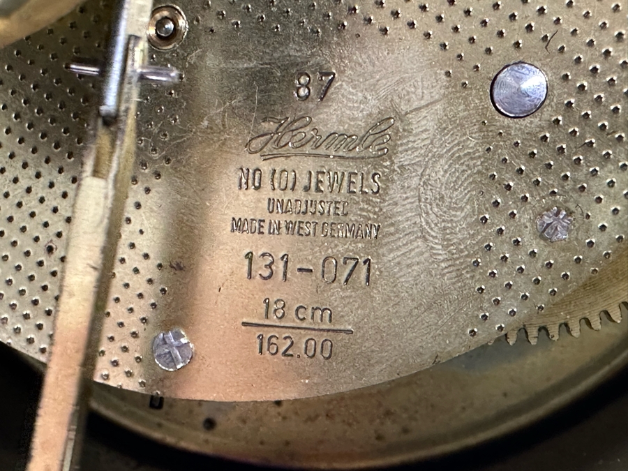 Vintage 1987 Franklin Mint Empress Josephine Clock Working 9W X 6D X 14.5H [Photo 14]