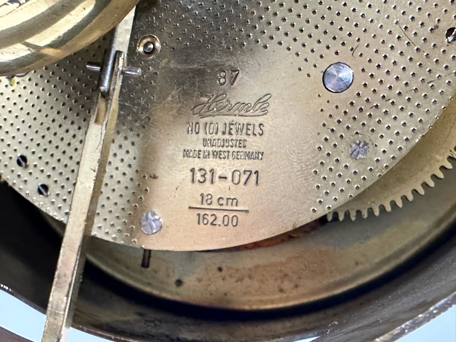 Vintage 1987 Franklin Mint Empress Josephine Clock Working 9W X 6D X 14.5H [Photo 12]