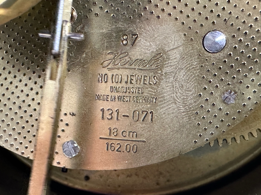 Vintage 1987 Franklin Mint Empress Josephine Clock Working 9W X 6D X 14.5H [Photo 13]