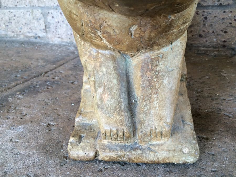 Large Signed Clay Animal Sculpture 1971 [Photo 7]