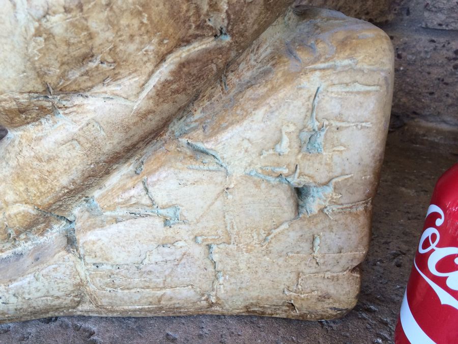 Large Signed Clay Animal Sculpture 1971 [Photo 11]