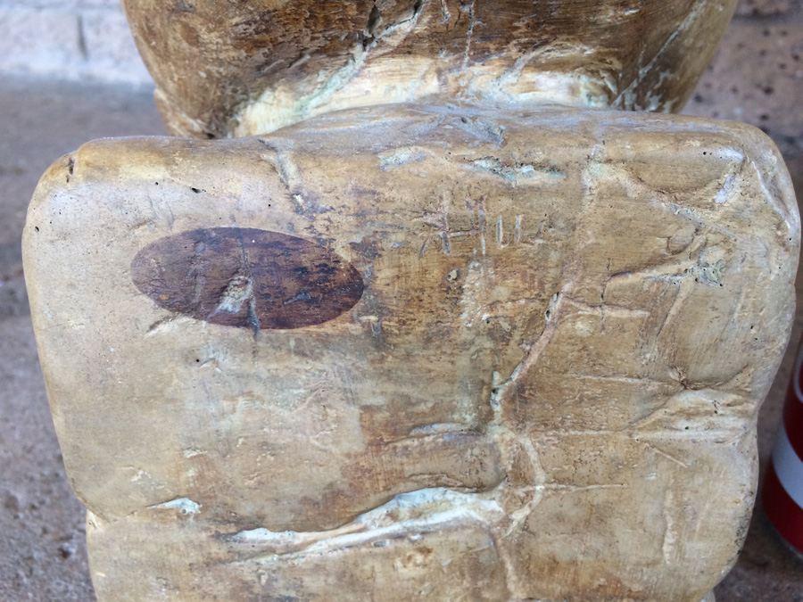 Large Signed Clay Animal Sculpture 1971 [Photo 13]