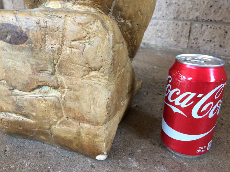 Large Signed Clay Animal Sculpture 1971 [Photo 14]