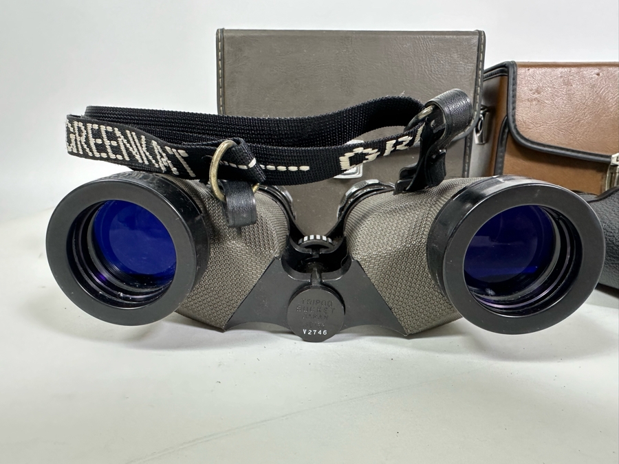 Greenkat Ultra Violet Objectives Zoom 7X-15X Binoculars And Bushnell Ensign Wide Angle 7 X 35 Binoculars With Cases [Photo 11]
