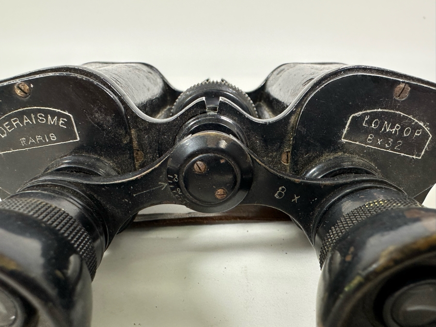 Vintage Paris France Deraisme Lonrop 8 X 32 Binoculars [Photo 3]