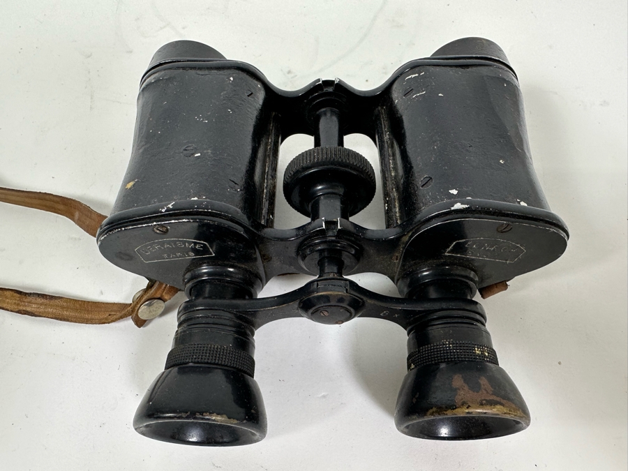 Vintage Paris France Deraisme Lonrop 8 X 32 Binoculars [Photo 7]