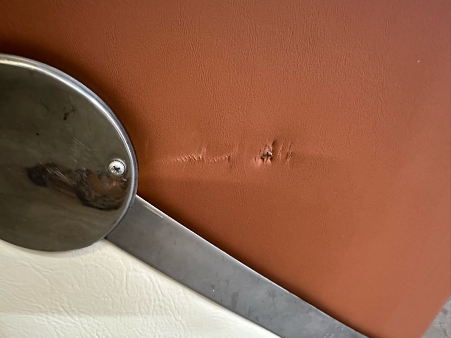 Koken 1950's Restored Presidential Barber Chair 30W X 48D X 43H Estimate $4,000 (Note: Hydraulic Fluid Leaking. Need To Check Cap & Seal) This Is The Second Chair Of A Pair [Photo 10]