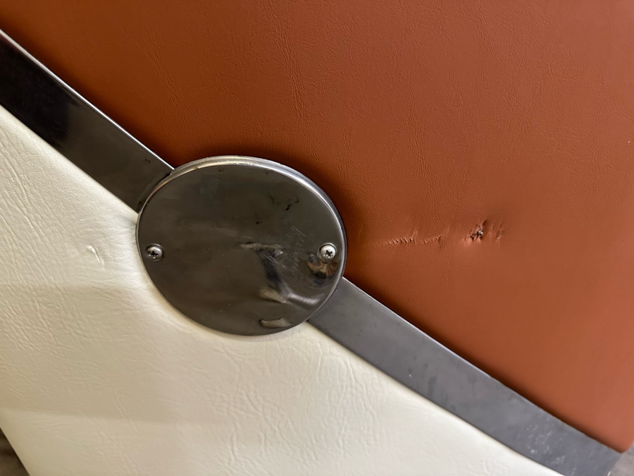 Koken 1950's Restored Presidential Barber Chair 30W X 48D X 43H Estimate $4,000 (Note: Hydraulic Fluid Leaking. Need To Check Cap & Seal) This Is The Second Chair Of A Pair [Photo 9]