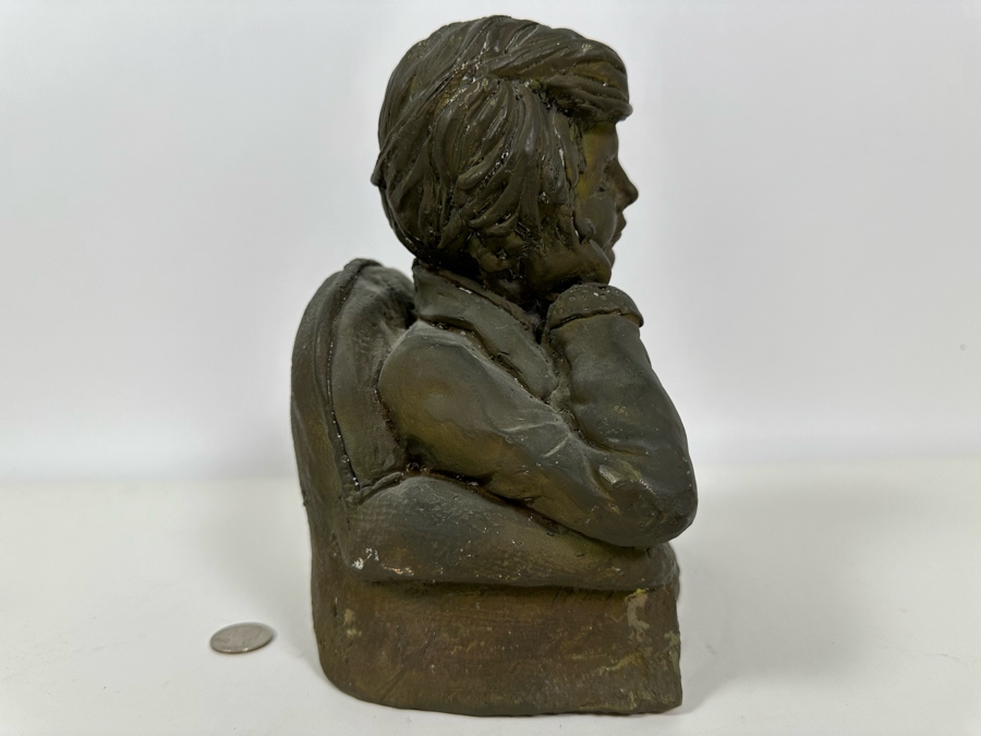 Bonnie Lee Roth (B. 1942, Southern California) Bronze Sculpture (Heavy) 8W X 6D X 9H [Photo 9]