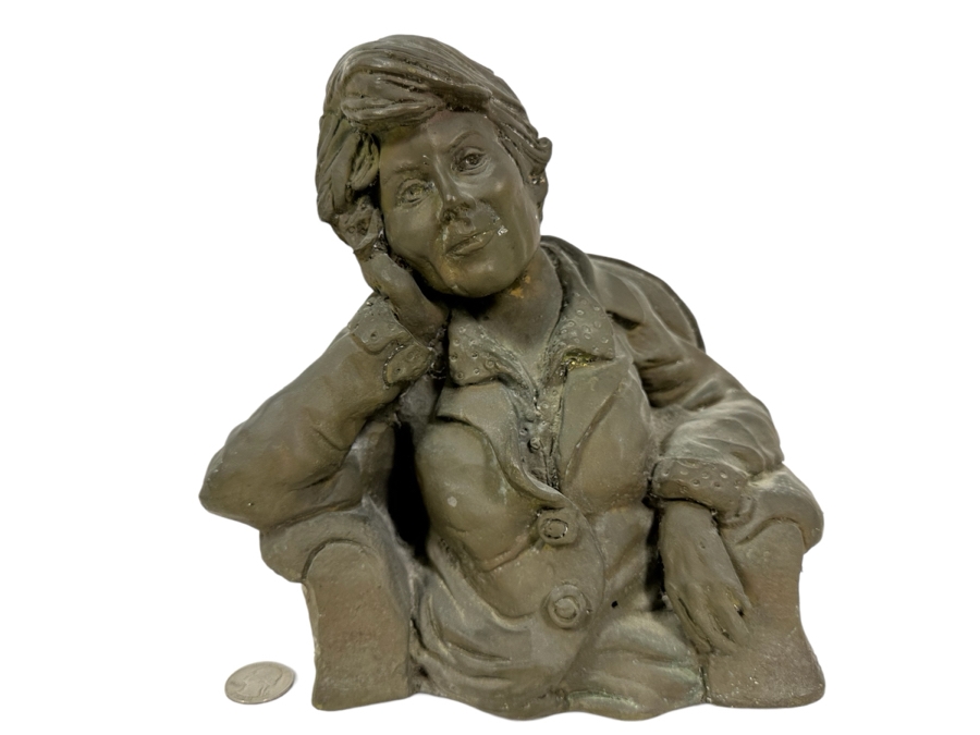Bonnie Lee Roth (B. 1942, Southern California) Bronze Sculpture (Heavy) 8W X 6D X 9H