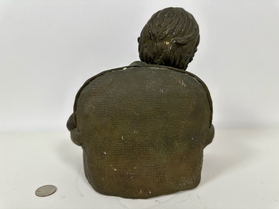 Bonnie Lee Roth (B. 1942, Southern California) Bronze Sculpture (Heavy) 8W X 6D X 9H [Photo 7]