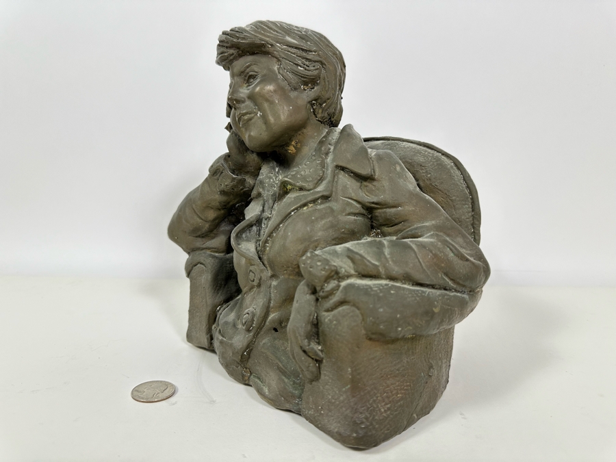 Bonnie Lee Roth (B. 1942, Southern California) Bronze Sculpture (Heavy) 8W X 6D X 9H [Photo 4]