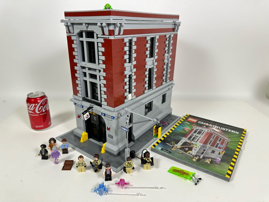 LEGO Set 75827 Ghostbusters Firehouse Headquarters With The Original Instruction Booklets Already Assembled/Not Glued 15W X 10D X 15H [Photo 3]