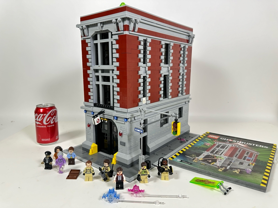 LEGO Set 75827 Ghostbusters Firehouse Headquarters With The Original Instruction Booklets Already Assembled/Not Glued 15W X 10D X 15H [Photo 4]