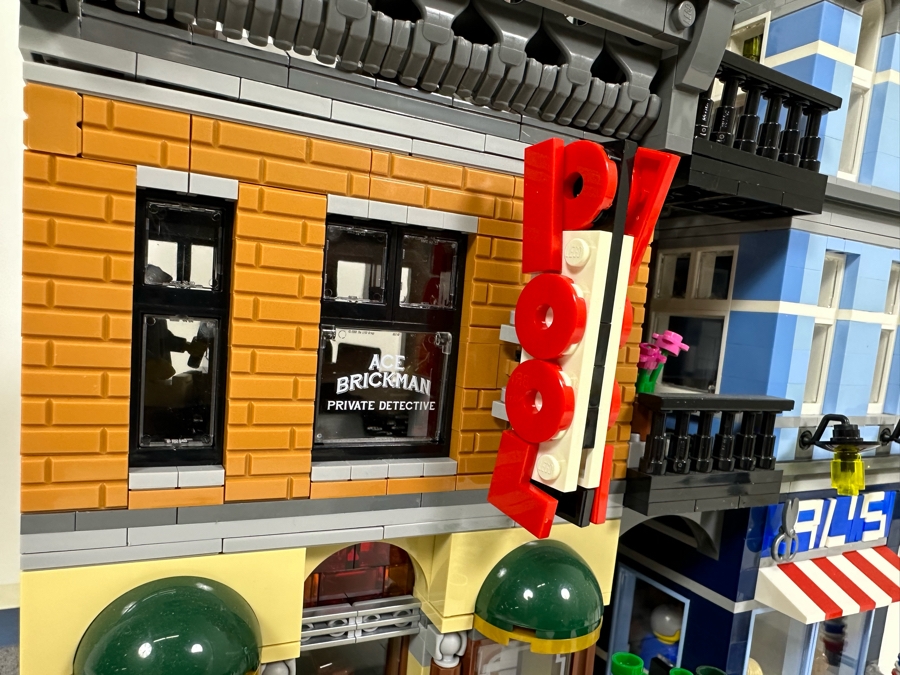 LEGO Creator Set 10246 Detective's Office With The Original Instruction Booklets Already Assembled/Not Glued 10W X 10D X 11H [Photo 7]