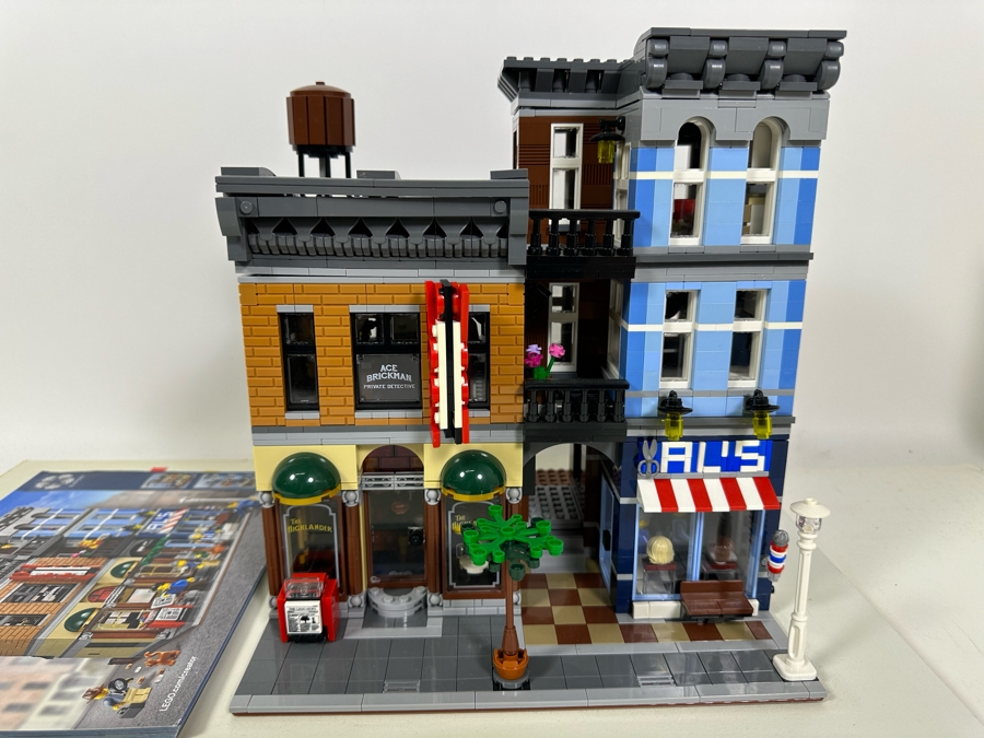 LEGO Creator Set 10246 Detective's Office With The Original Instruction Booklets Already Assembled/Not Glued 10W X 10D X 11H [Photo 3]
