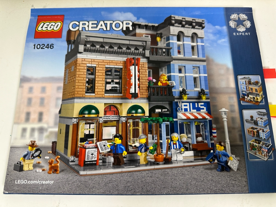 LEGO Creator Set 10246 Detective's Office With The Original Instruction Booklets Already Assembled/Not Glued 10W X 10D X 11H [Photo 8]