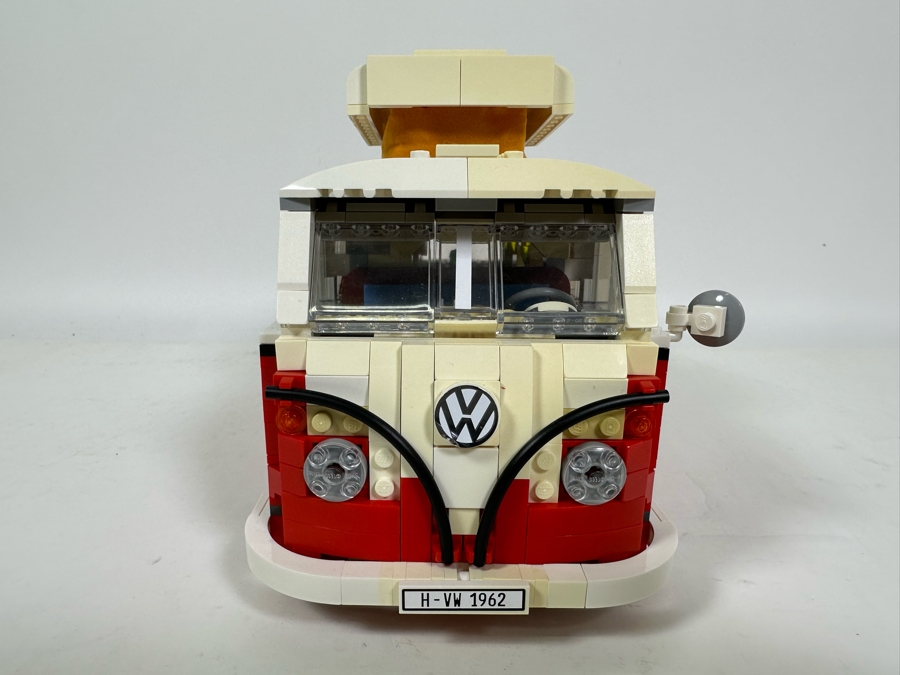 LEGO Set 10220 Volkswagen T1 Camper Van With The Original Instruction Booklets Already Assembled/Not Glued 11.5W X 5D X 5.5H [Photo 6]