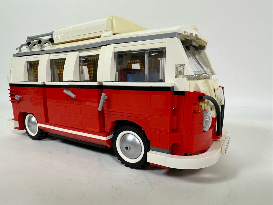 LEGO Set 10220 Volkswagen T1 Camper Van With The Original Instruction Booklets Already Assembled/Not Glued 11.5W X 5D X 5.5H [Photo 8]