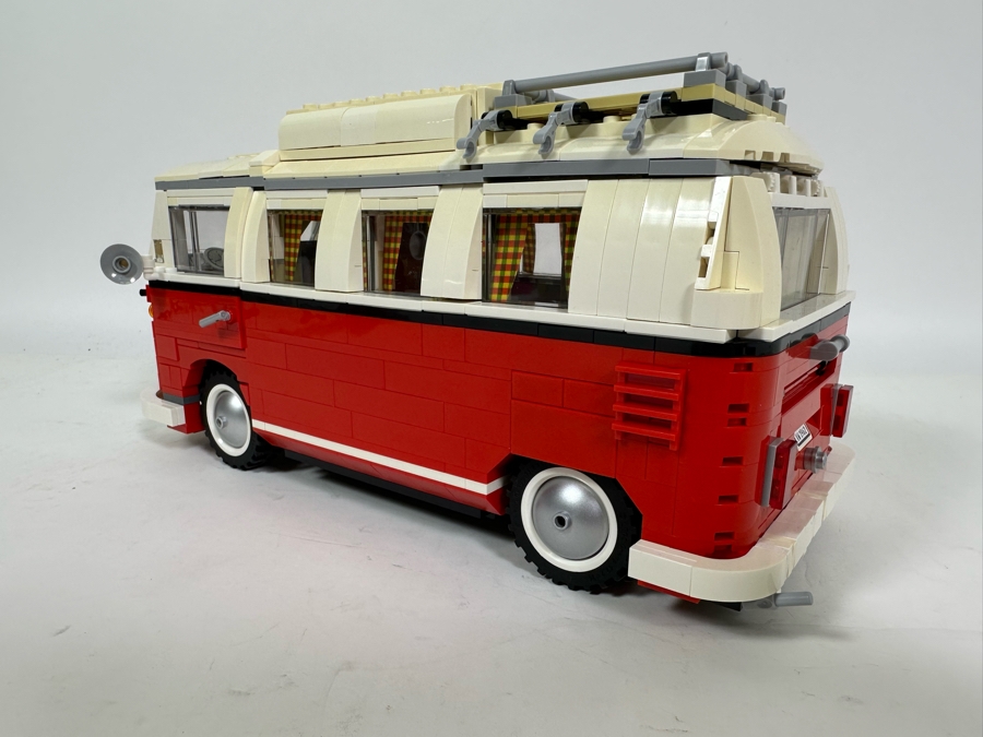 LEGO Set 10220 Volkswagen T1 Camper Van With The Original Instruction Booklets Already Assembled/Not Glued 11.5W X 5D X 5.5H [Photo 21]