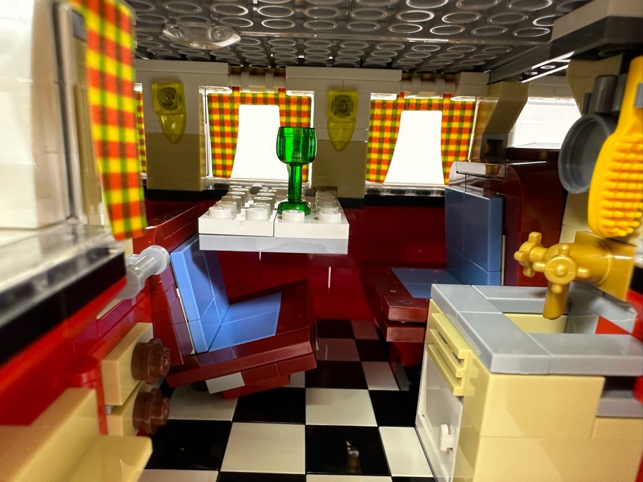 LEGO Set 10220 Volkswagen T1 Camper Van With The Original Instruction Booklets Already Assembled/Not Glued 11.5W X 5D X 5.5H [Photo 14]