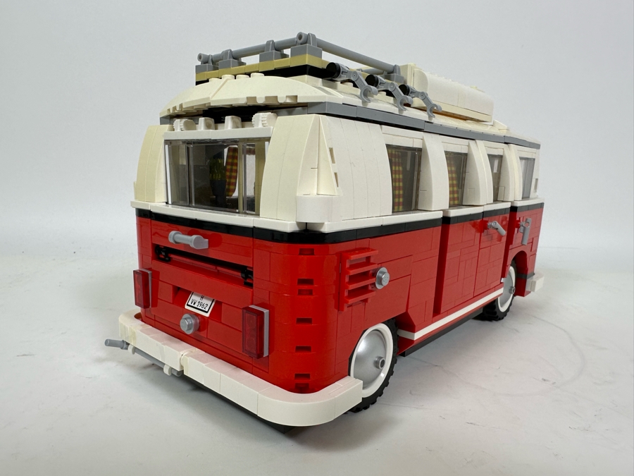 LEGO Set 10220 Volkswagen T1 Camper Van With The Original Instruction Booklets Already Assembled/Not Glued 11.5W X 5D X 5.5H [Photo 15]