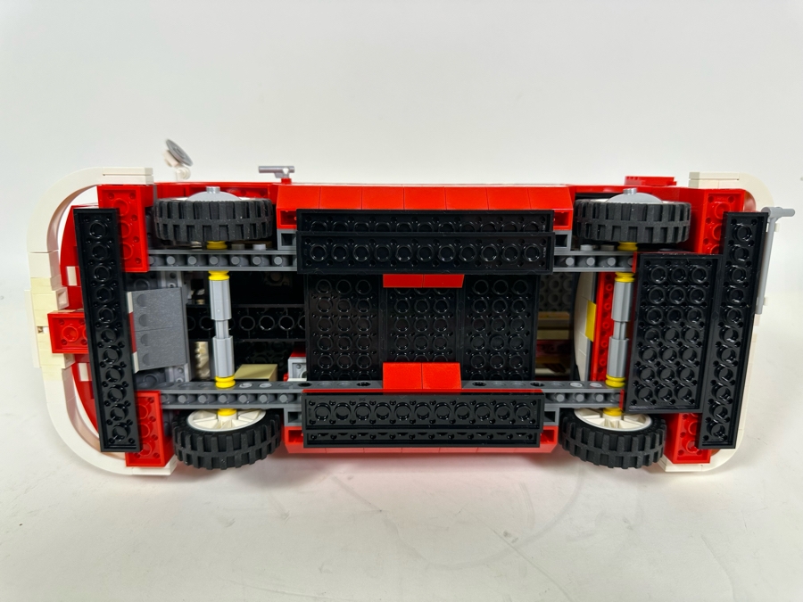 LEGO Set 10220 Volkswagen T1 Camper Van With The Original Instruction Booklets Already Assembled/Not Glued 11.5W X 5D X 5.5H [Photo 26]