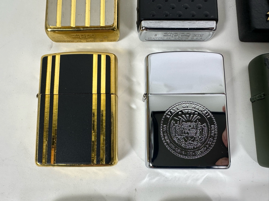 Collection Of 24 Vintage Zippo Lighters Bradford, PA Never Used [Photo 8]