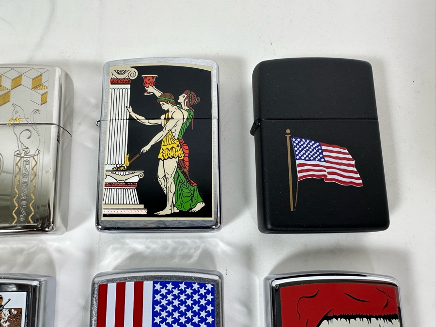 Collection Of 24 Vintage Zippo Lighters Bradford, PA Never Used [Photo 17]