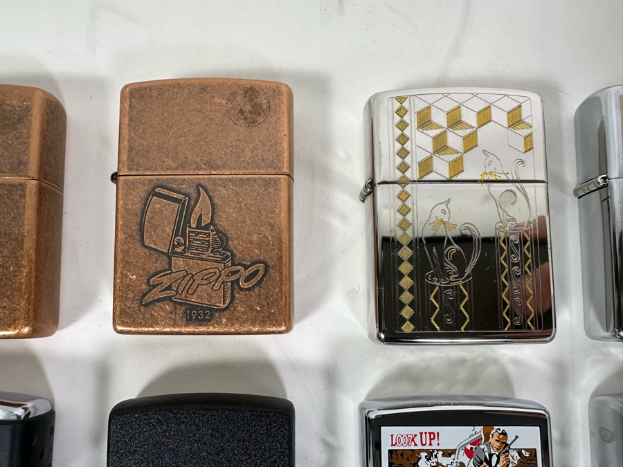 Collection Of 24 Vintage Zippo Lighters Bradford, PA Never Used [Photo 15]